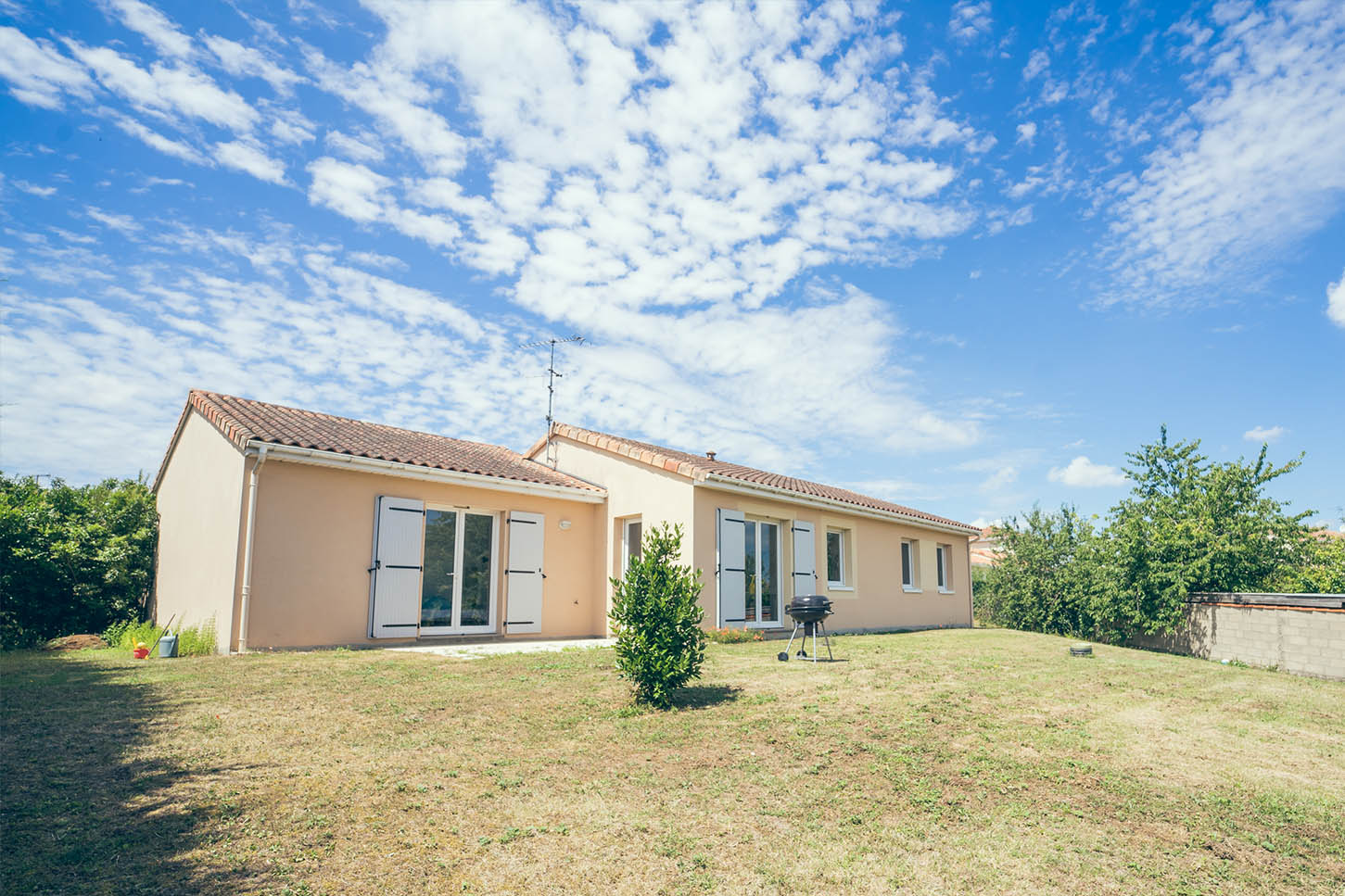 maison et ciel